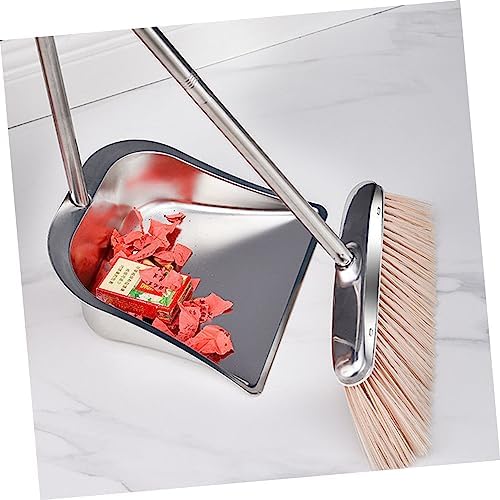 SOIMISS Heavy-Duty Long Handle Broom for Cleaning