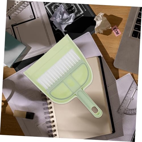 OUNONA Mini Broom and Dustpan Set for Desktop Cleaning