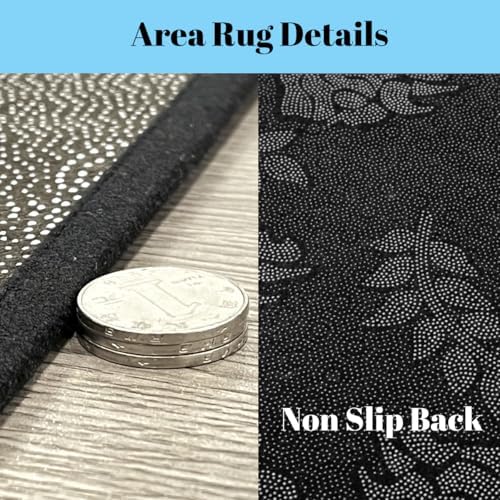 Erosebridal Rose Floral Area Rug 411 x 33