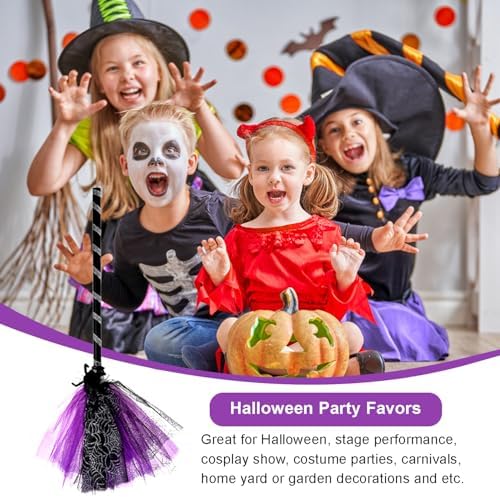 Ragyzity Witch Broom Halloween Costume Prop
