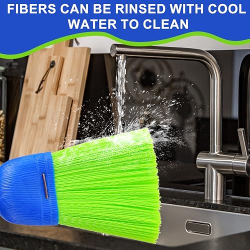 5 Pcs Poly Fiber Hand Broom with Hang Hole 1