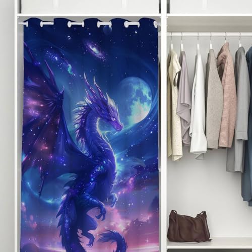 Dragon Door Curtain Home Decor 34x80 Inch