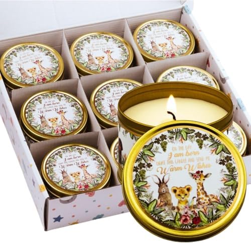 Majestic Zen Floral Scented Candles Set of 9 1
