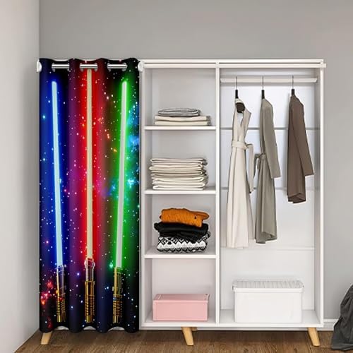 Feelyou Galaxy Door Curtain 42x84 Thermal Privacy Panel