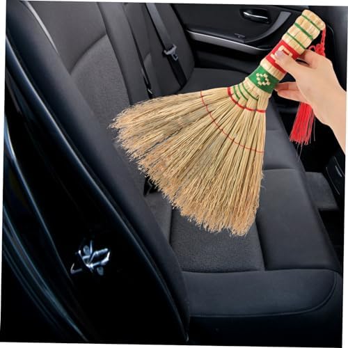 Hemoton Woven Handheld Broom for Home Cleaning