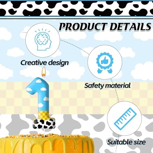 Toy Inspire Game Story Birthday Candles for Kids 1