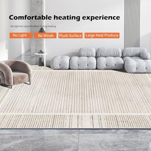 NujorWarm Graphene Heated Rug 120V 46x66ft