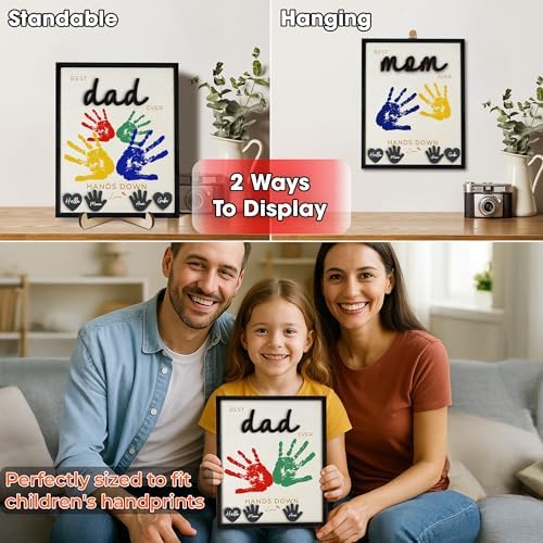 10 Best Dad Ever Handprint Frame DIY Kit