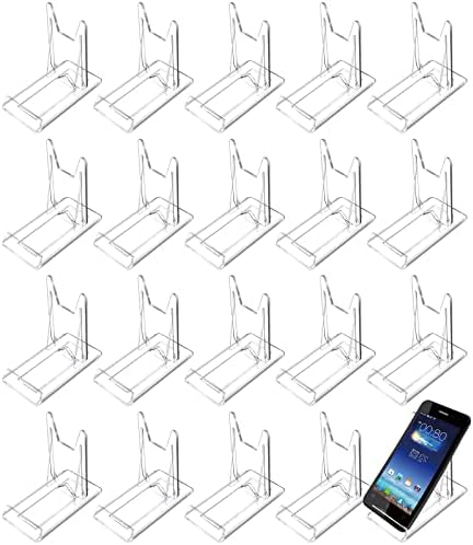 Merkaunis 20 PCS Clear Acrylic Display Easel