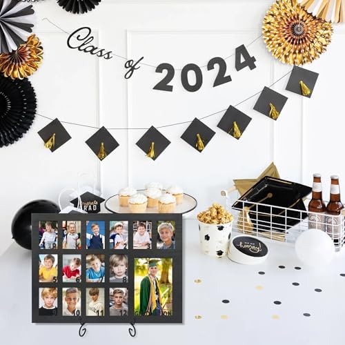 FramePro School Years Photo Frame Pre K to 12 with Stand