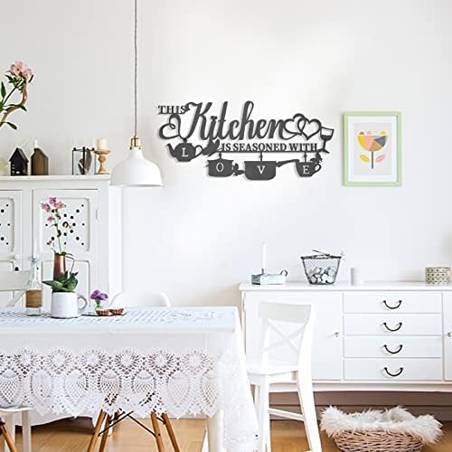 KHayRovies Metal Kitchen Wall Decor Sign 1