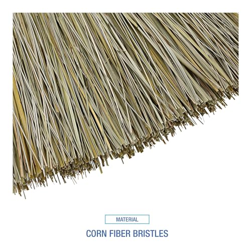 Boardwalk Corn Fiber Broom 535 Length Natural Bristles 6Carton