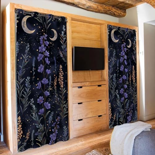 Lavender Flower Door Curtain for Kids and Adults