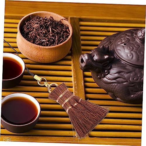 FOYTOKI Mini Palm Broom for Cleaning and Tea Ceremony