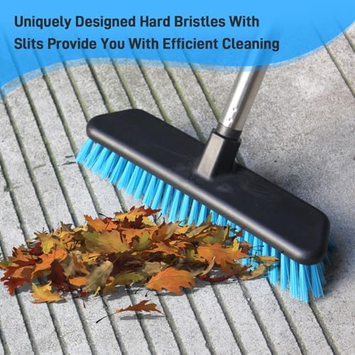 FRAXIR Deck Brush with Retractable Handle 55