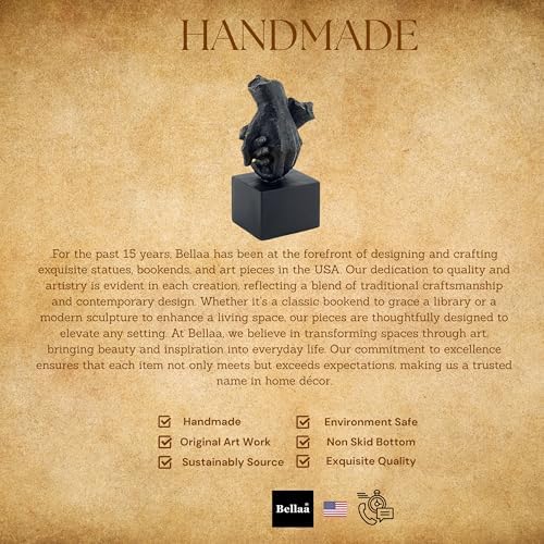 Bellaa Hand Statue Pinky Swear Promise Gift Sculpture
