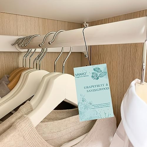 MYARO 12 Pack Closet Scent Sachets for Fresh Air