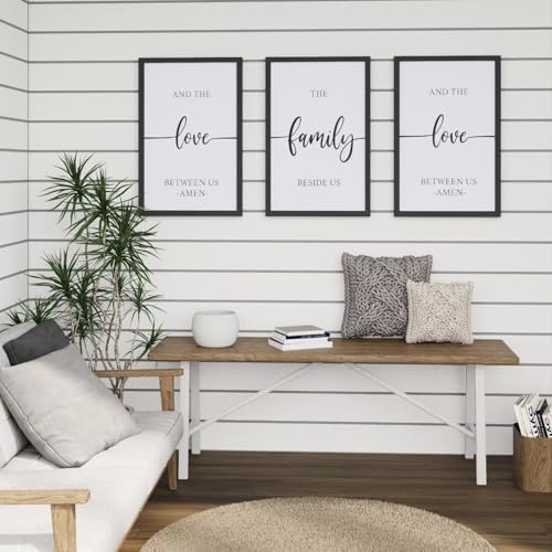 Set of 3 Bless the Food Sign Wall Decor