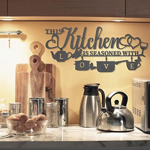 KHayRovies Metal Kitchen Wall Decor Sign 1