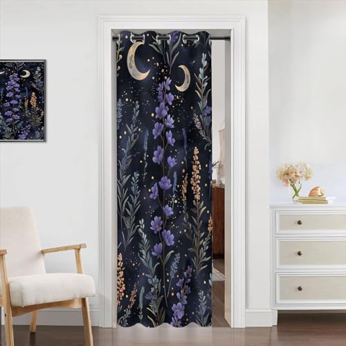 Lavender Flower Door Curtain for Kids and Adults