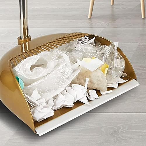 Bavokon Upgrade Long Handle Broom with Dustpan Combo Set
