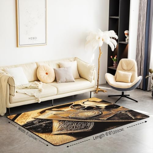 Feelyou 3x5 Area Rug Wild Western Decor
