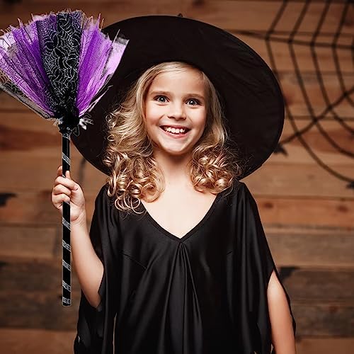 Ragyzity Witch Broom Halloween Costume Prop