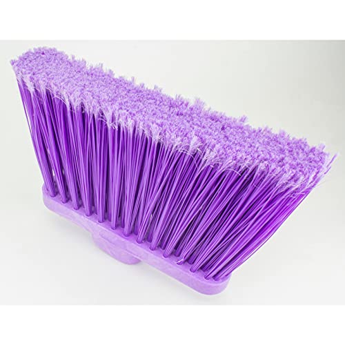 SPARTA Push Broom Head 12 Inches Purple Pack of 12 1