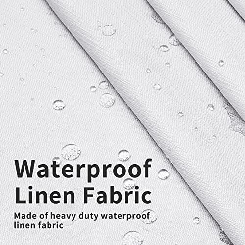 Easy-Going Linen Look Blackout Curtain 100x96 Inch 1