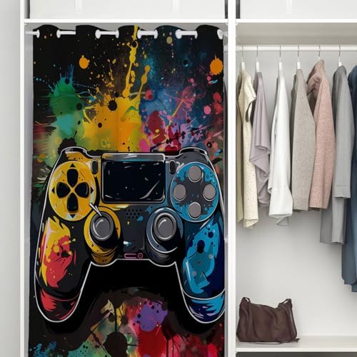 Gamepad Door Curtain 34x80 Inch Home Decor