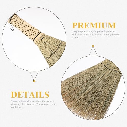 Mini Handheld Corn Broom for Small Spaces Cleaning