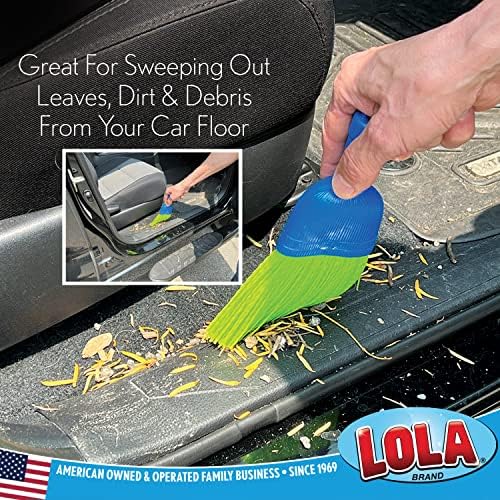 Lola 6-Pack Hand Broom with Hang Hole for Easy Storage