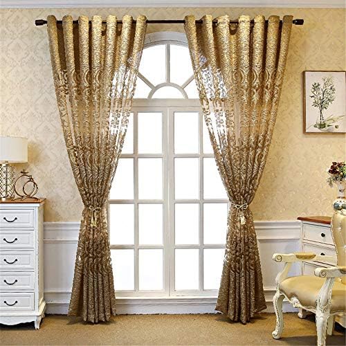 1 Panel Grommet Top Sheer Curtain for Living Room Bedroom