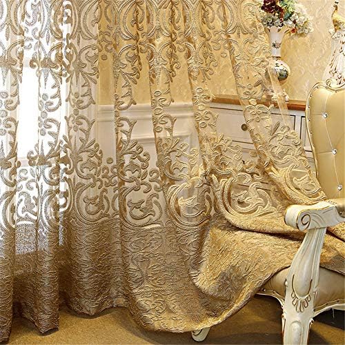 1 Panel Grommet Top Sheer Curtain for Living Room Bedroom