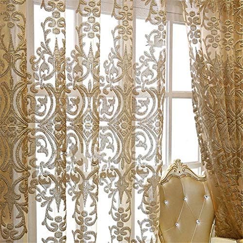 1 Panel Grommet Top Sheer Curtain for Living Room Bedroom