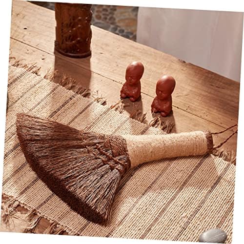 MOLUCKFU Palm Fiber Dust Broom for Cleaning Hard to Reach Areas