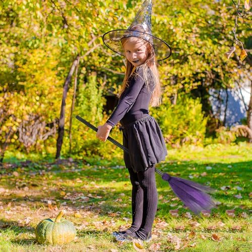Veemoon Halloween Witch Broom Costume Prop 1