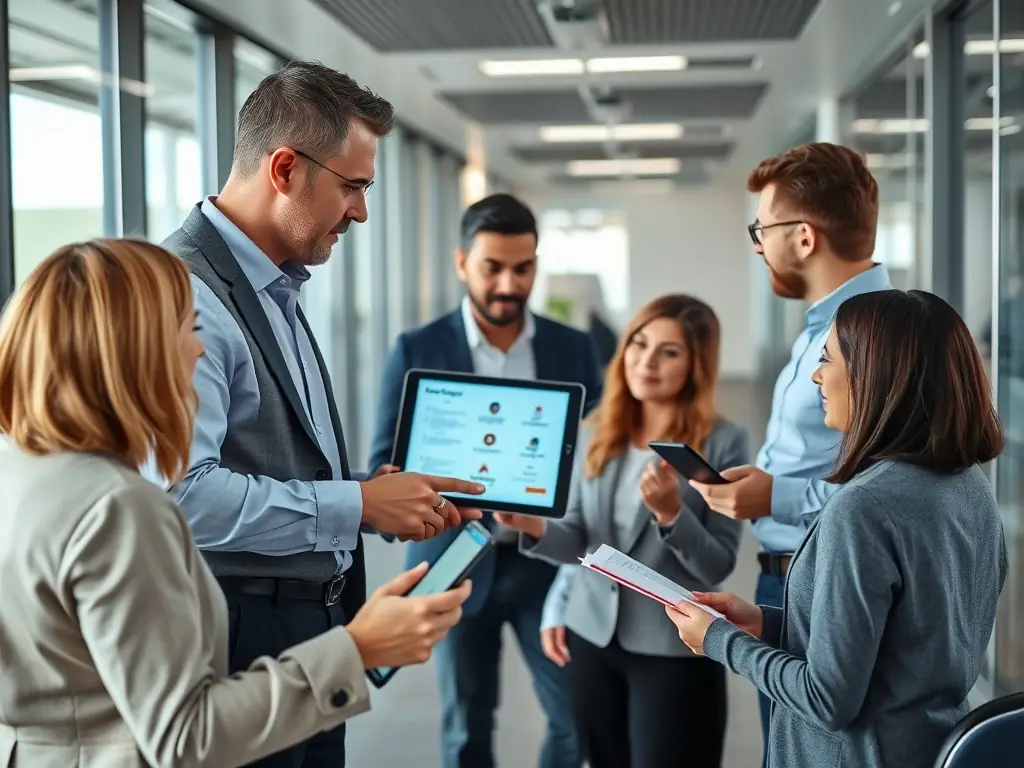 A consultant providing hands-on support during the implementation of a new digital system, working closely with the client's team.